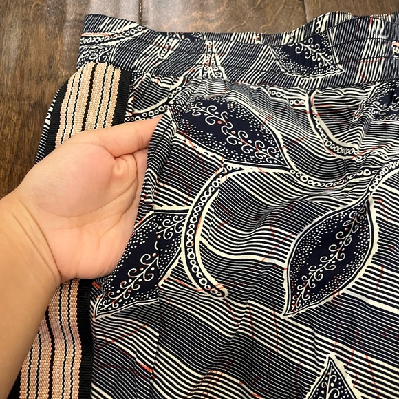 Anthropologie Hei Hei Lourinha Leaf Print Jogger Pants size Medium - Picture 5 of 9